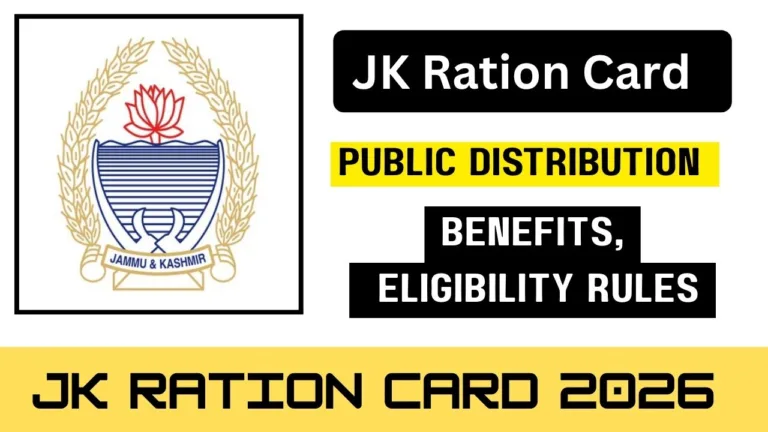 JK Ration Card 2026