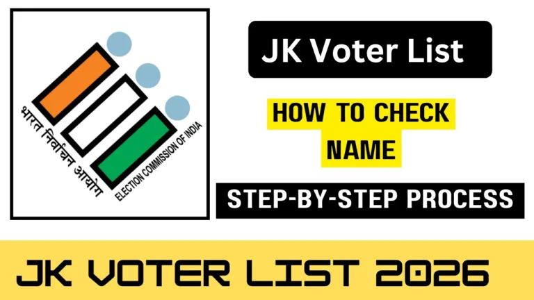 JK Voter List 2026