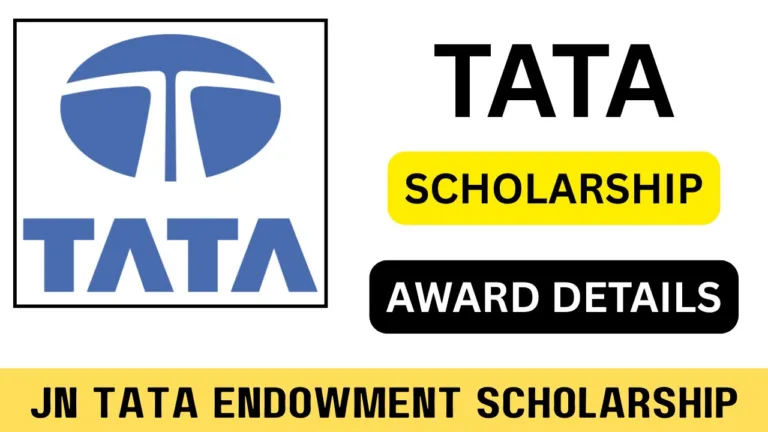 JN Tata Endowment Scholarship